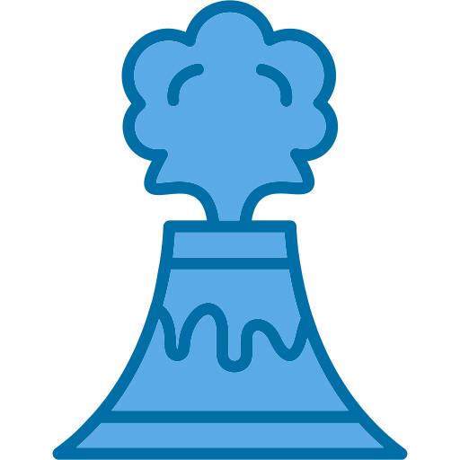 화산 Generic Blue icon
