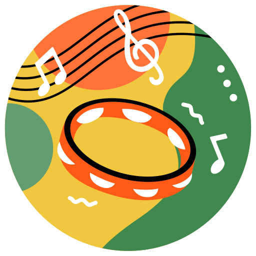 tambourin Generic Flat icon