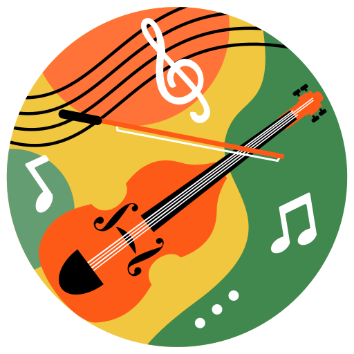 skrzypce Generic Flat ikona