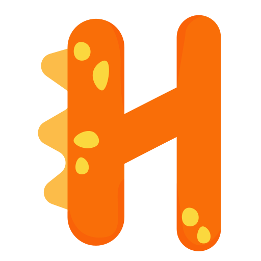 litera h Generic Flat ikona