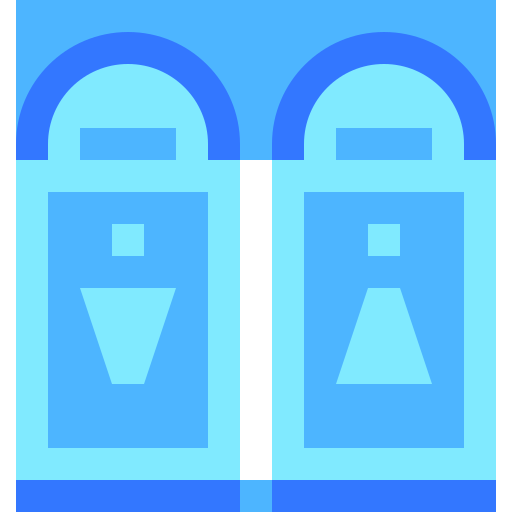公衆トイレ Basic Sheer Flat icon