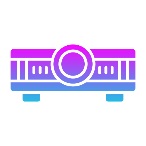 プロジェクター Generic Flat Gradient icon