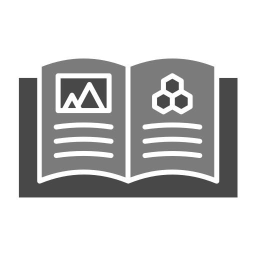 Open book Generic Grey icon