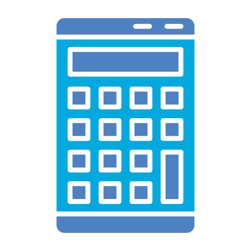 calculadora Generic Blue icono