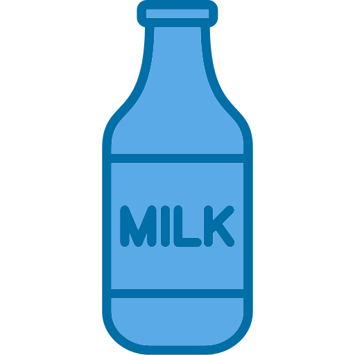 garrafa de leite Generic Blue Ícone