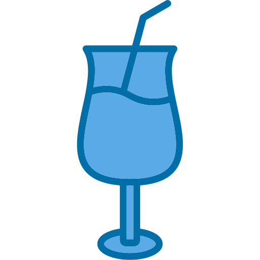 bebida Generic Blue Ícone
