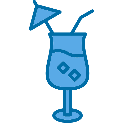 Piña colada Generic Blue icon