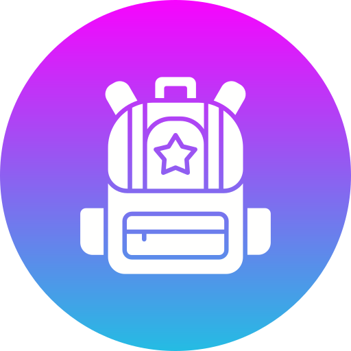 rucksack Generic Flat Gradient icon