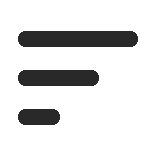 왼쪽 정렬 Generic Basic Outline icon