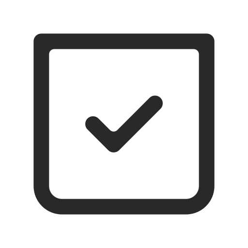 Check Generic Detailed Outline icon