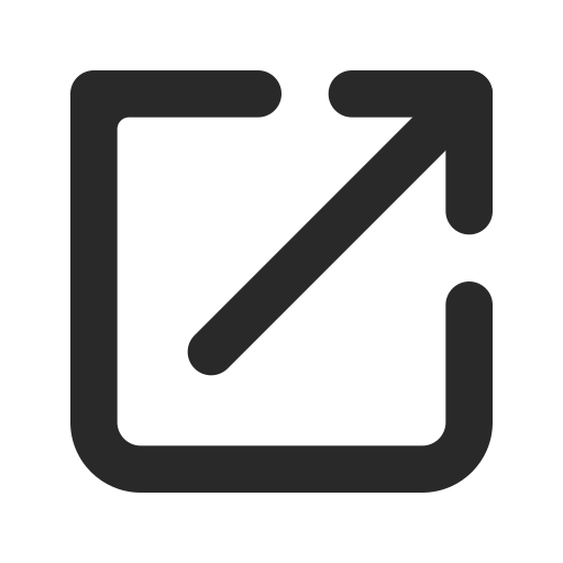 externer link Generic Basic Outline icon