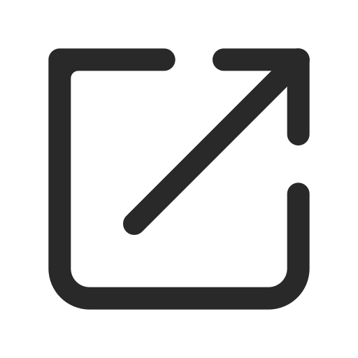 External link Generic Detailed Outline icon