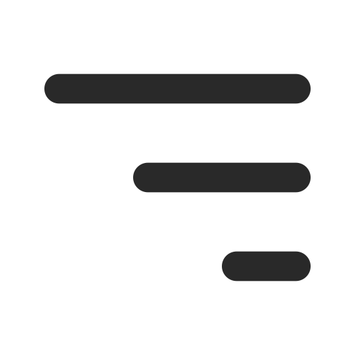 오른쪽 정렬 Generic Basic Outline icon