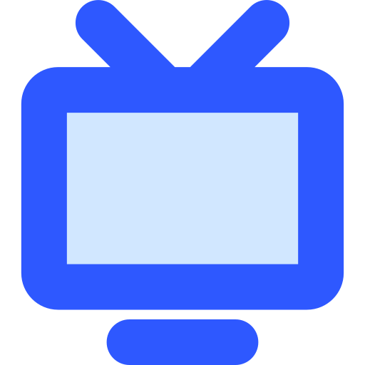 stary telewizor Generic Blue ikona