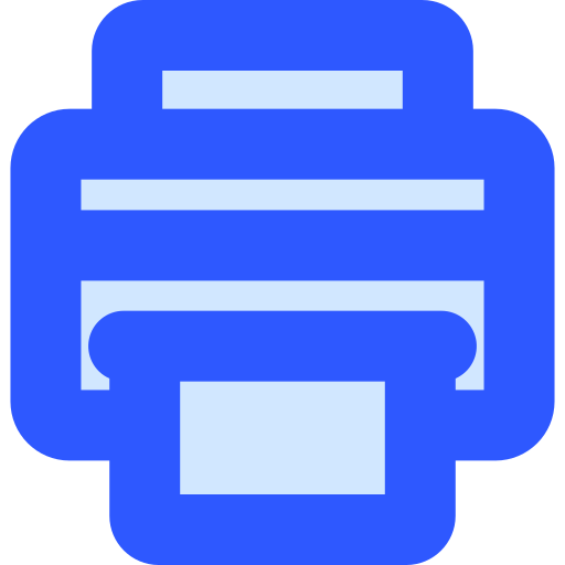 impresora Generic Blue icono