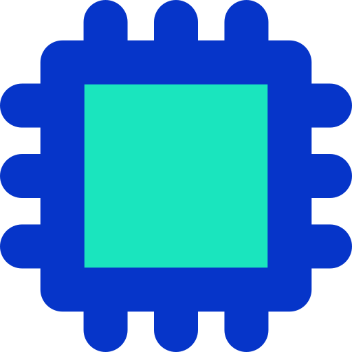 zentralprozessor Generic Outline Color icon