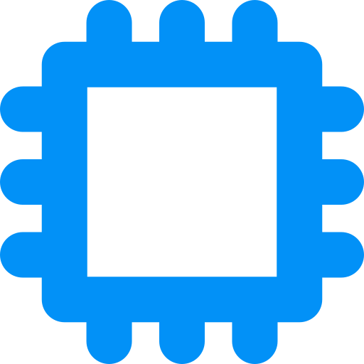 procesor Generic Simple Colors ikona