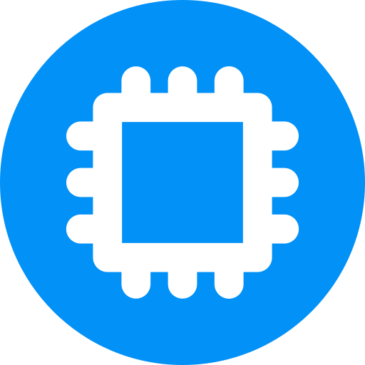 procesor Generic Flat ikona