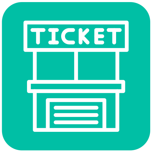 Ticket office Generic Flat icon