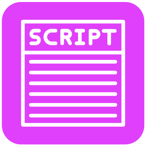 Script Generic Flat icon