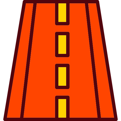 Road Generic Outline Color icon