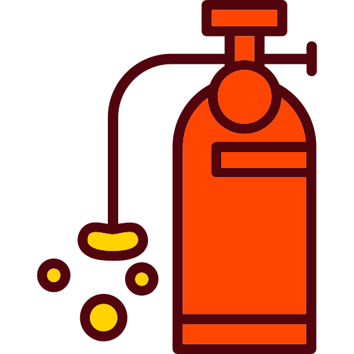 산소 탱크 Generic Outline Color icon
