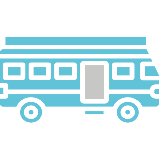 Bus Generic Blue icon