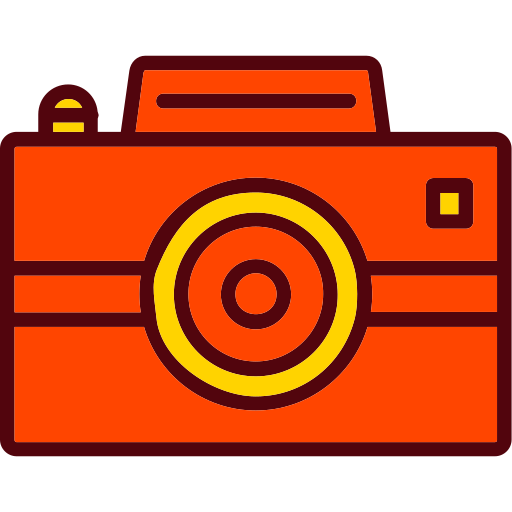 fotocamera Generic Outline Color icona