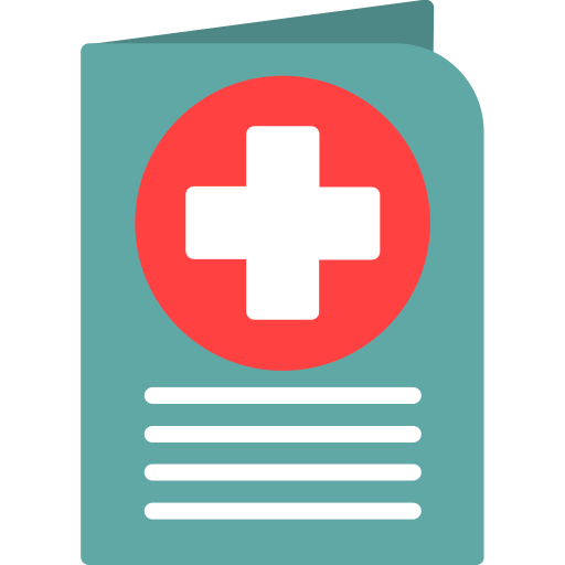 gesundheitspass Generic Flat icon