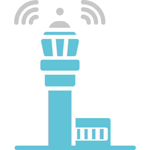 torre di controllo Generic Blue icona