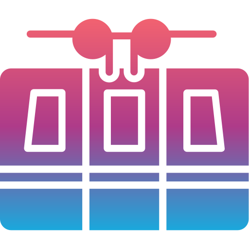Cable car Generic Flat Gradient icon