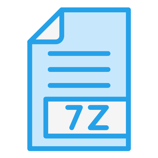 7z Generic Blue icon