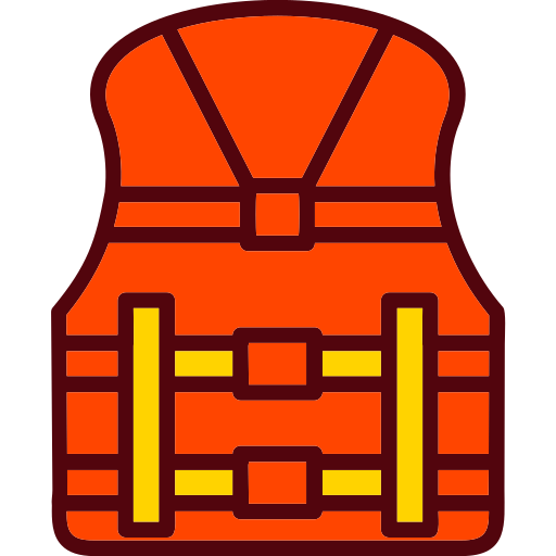 Life jacket Generic Outline Color icon