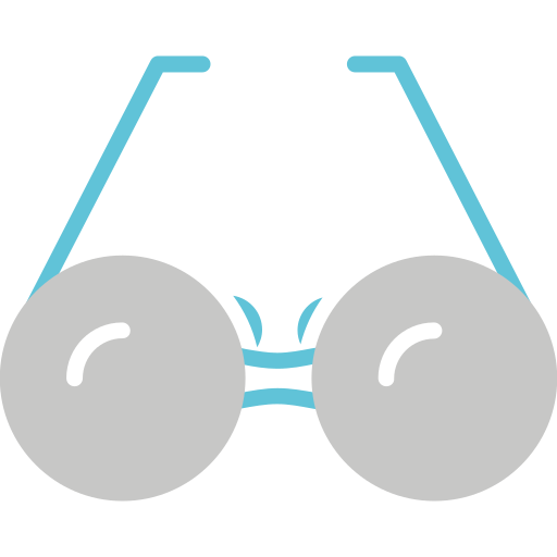 Glasses Generic Blue icon