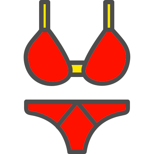 kostium kąpielowy Generic Outline Color ikona