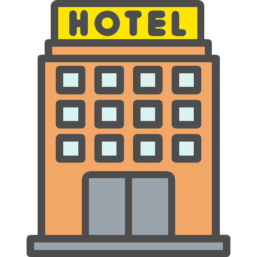 hotel Generic Outline Color icoon