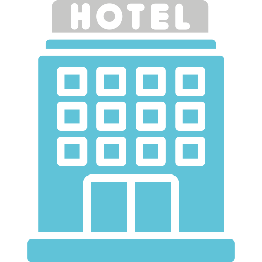 hotel Generic Blue icoon