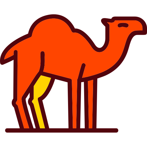 camello Generic Outline Color icono