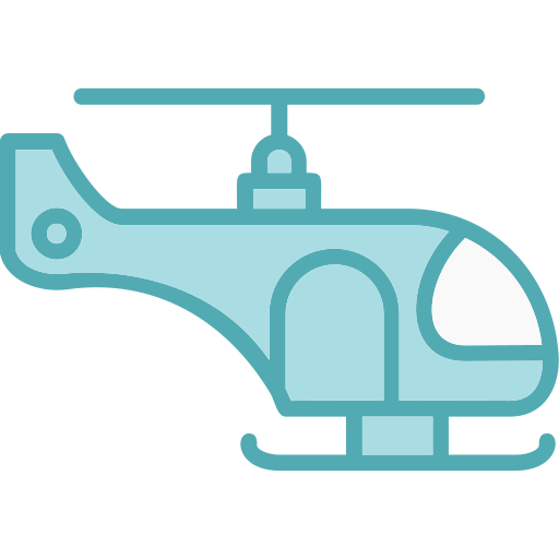 Вертолет Generic Blue иконка