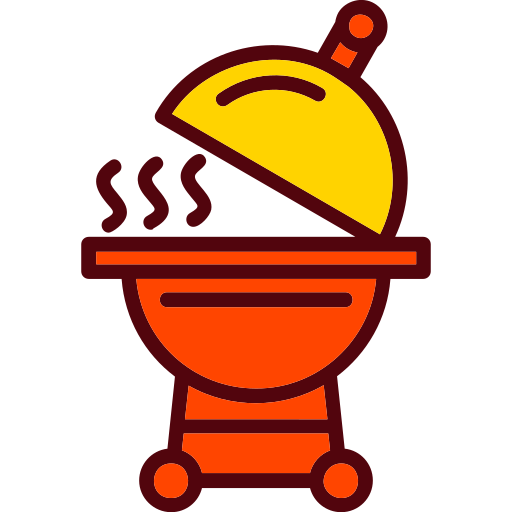bbq Generic Outline Color icon