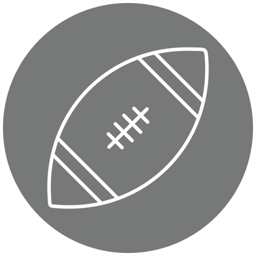 Rugby ball Generic Flat icon
