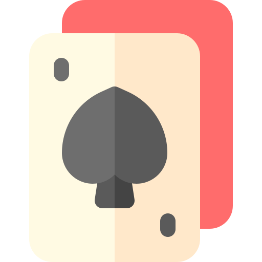 carta de juego Basic Rounded Flat icono