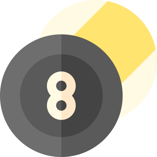 ビリヤード Basic Rounded Flat icon