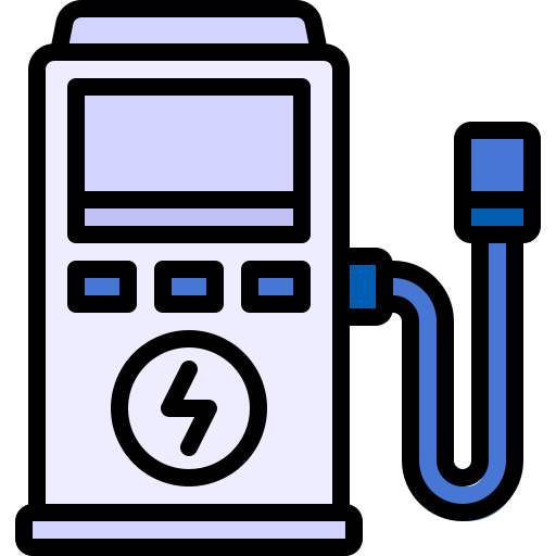 estacion electrica Generic Outline Color icono