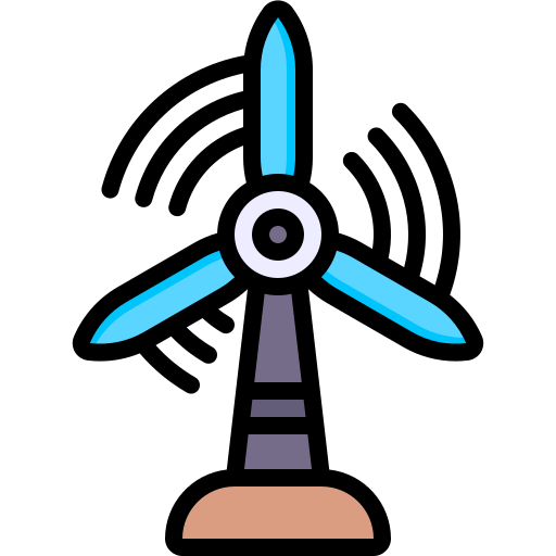 moulin à vent Generic Outline Color Icône