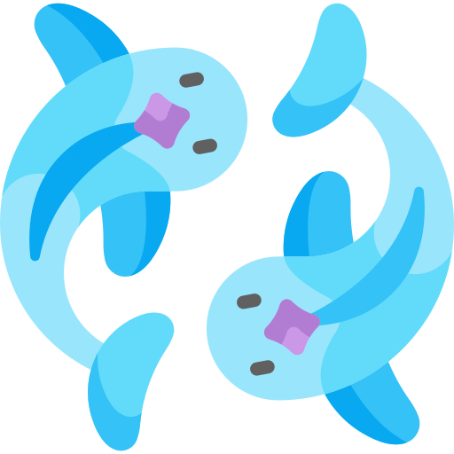 Pisces Kawaii Flat icon
