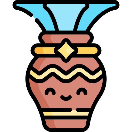 Водолей Kawaii Lineal color иконка