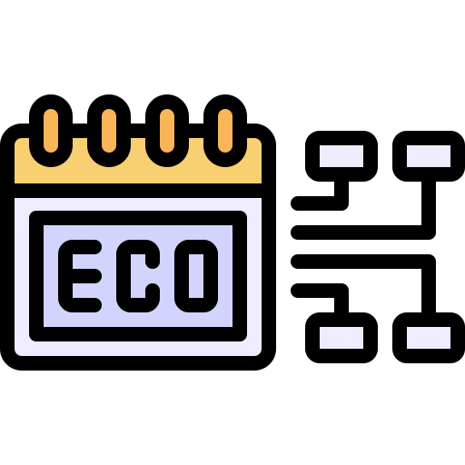 エコ Generic Outline Color icon