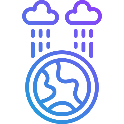lluvia Generic Gradient icono