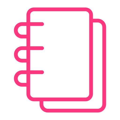 Note book Generic Outline Color icon